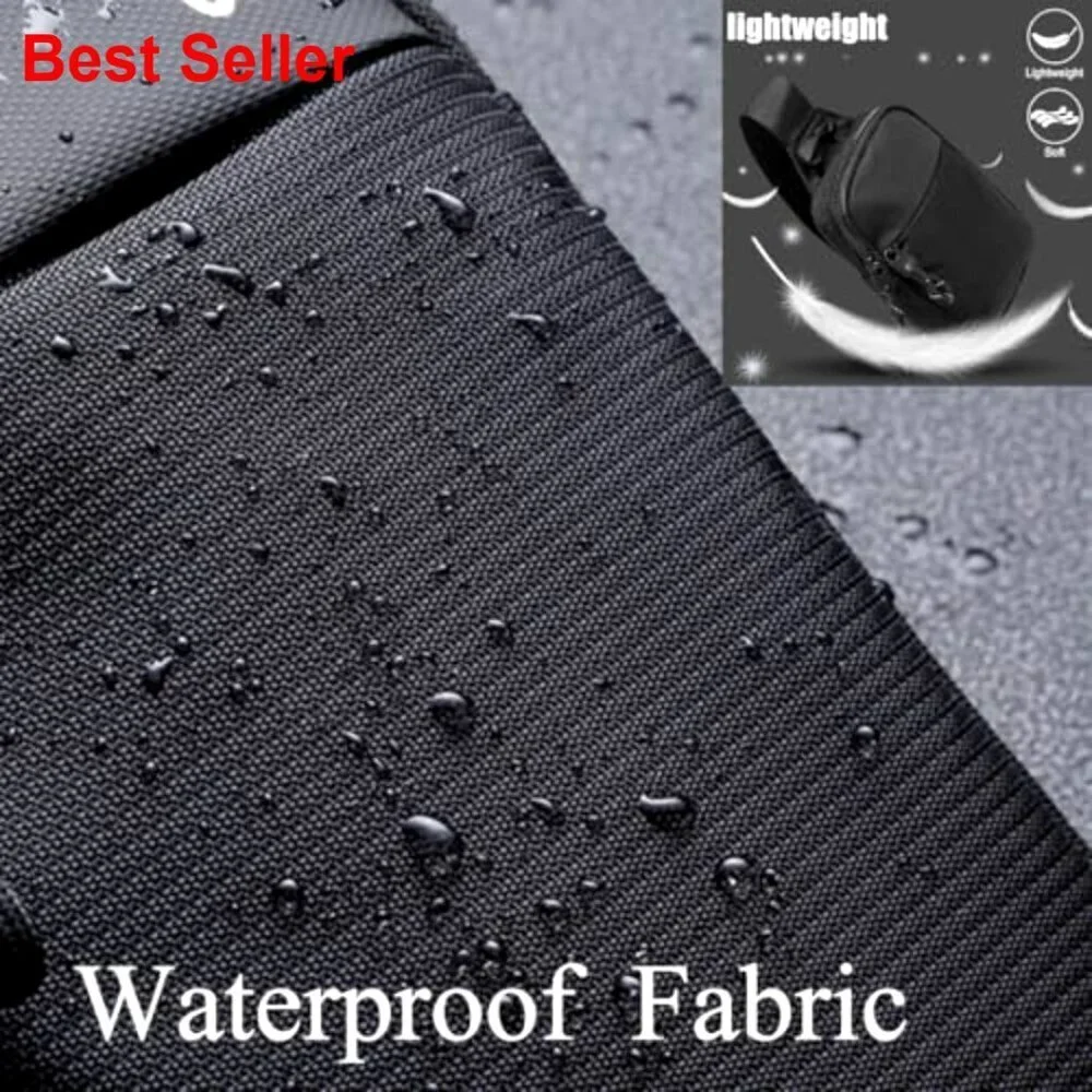 Waterproof Nylon Mini Sling Bag Crossbody Chest Bag Daypack